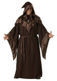 Halloween Party Men's Outfit Viridian Shaman Costume Mysterious Priests Cosplay
