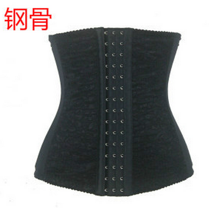 b019-2 80% discount Lace up steel bone corset