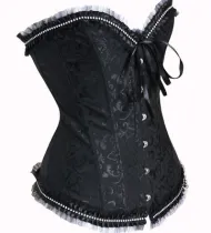8819-1sexy vollbrust schwar Korsett