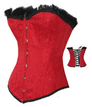LA6004 red corset CLEARANCE 32pcs m