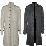 18002  Victorian Frock Coat Gothic Steampunk Jacket