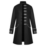 201809 2018 S-3XL  Men Steampunk Gothic Victorian coat