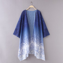 8605 Beach Cover Up Cape Tops Blouse