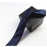 Tie for Men Slim Tie Solid color Necktie Polyester Narrow Cravat 5cm width 35 colors Royal Blue Gold Party Formal Ties Fashion