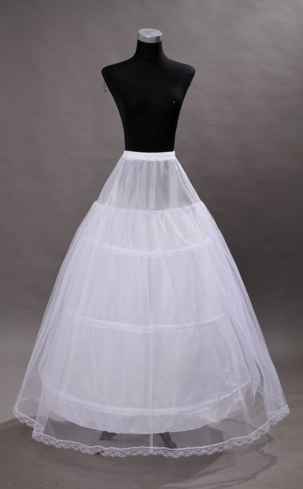 3 Hook Royal Gown Skirt Petticoat 