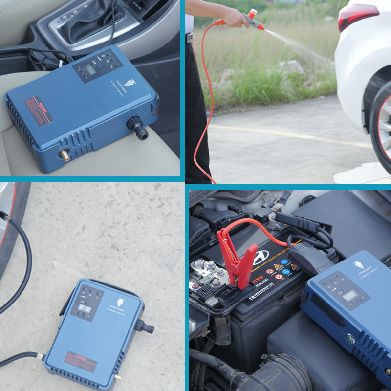 air pump machine for car