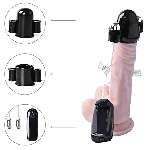 cob Vibrating Penis Enhancer Multi Speed Vibrator Penis Stamina Trainer Male Masturbator