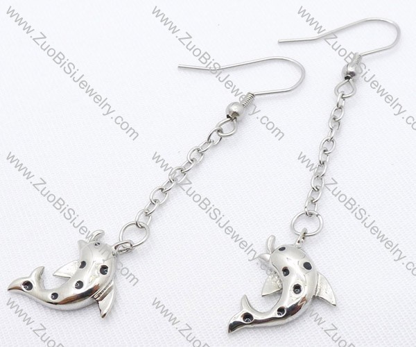 Porpoise Stainless Steel earring - JE050148