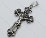 Stainless Steel Cross Pendant -JP050566