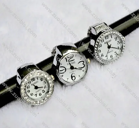 Silver Modern Ring Watch - PW000029