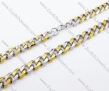 Stainless Steel necklace -JN100038