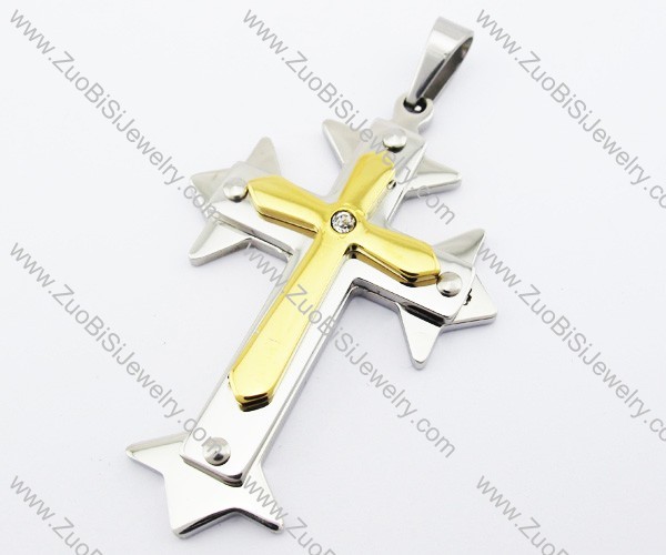 Stainless Steel Cross pendant - JP380010