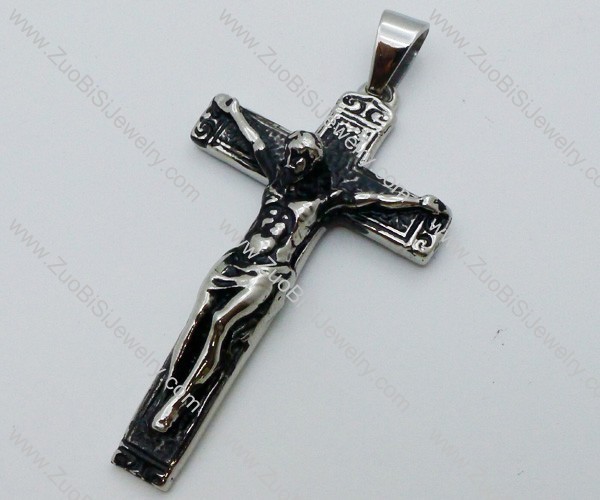 Stainless Steel Cross Pendant -JP050554