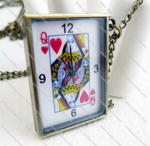 Vintage Judith of Poker Pocket Watch Chain - PW000071-3