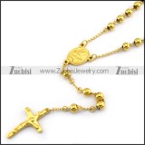 Rosary Cross Necklace n001604