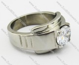 Stainless Steel Stone Ring -JR080016