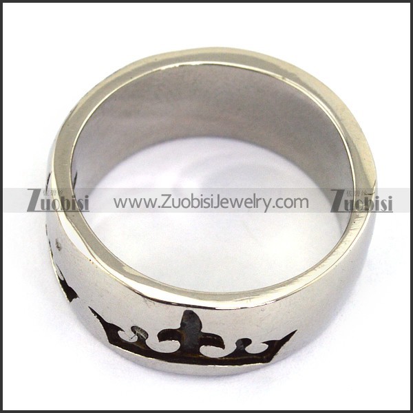 Crown Band Ring r003657