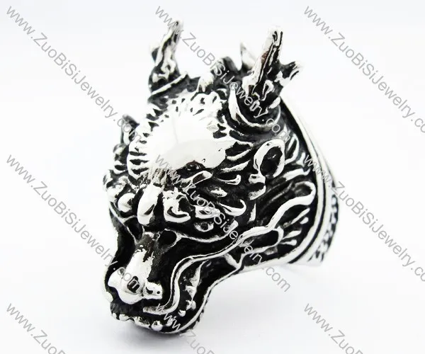 Stainless Steel Dragon King Ring -JR010199
