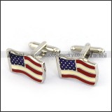 American Flag Cooper Cufflinks c000039