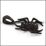 Black Spider Pendant for Wholesale p004935