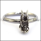 small dragon head ring r002087