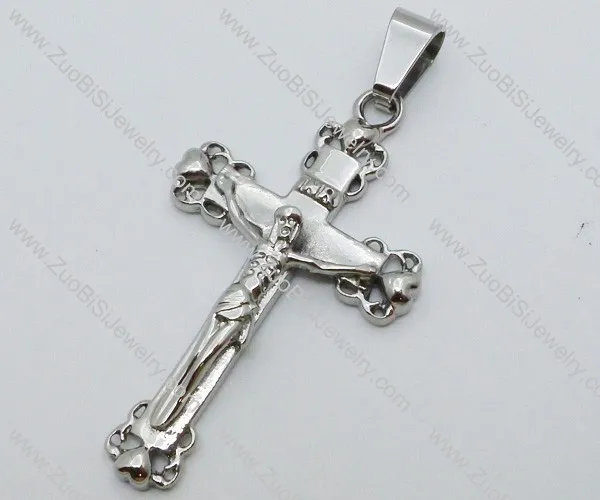 Stainless Steel Cross Pendant -JP050558