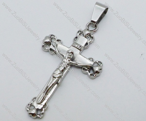 Stainless Steel Cross Pendant -JP050558