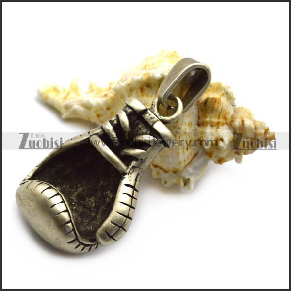 Silver Boxing Glove Pendant p006708