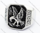 Stainless Steel The eagle Ring -JR330076