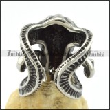 great quality stainless steel casting sheepshead ring -r001056