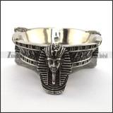 Ancient Egypt Pharaoh Ashtray in Stainless Steel a000037