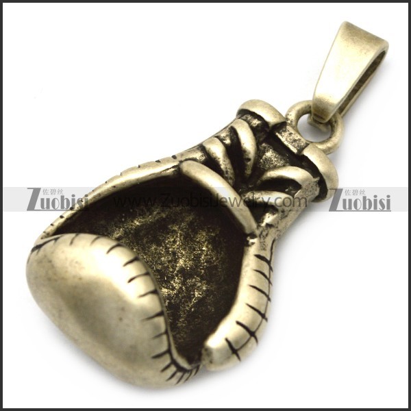 Silver Boxing Glove Pendant p006708