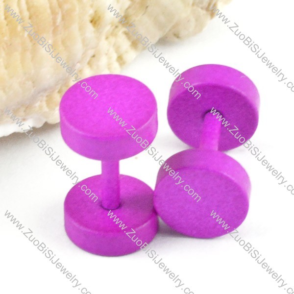 Purple Painful Pleasures Piercing Body Jewelry g000018