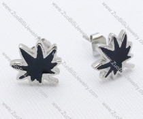 Maple Leaf Stainless Steel earring - JE050041