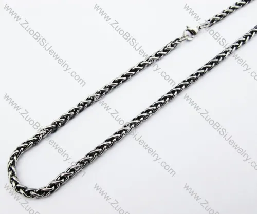Stainless Steel Necklace - JN370009