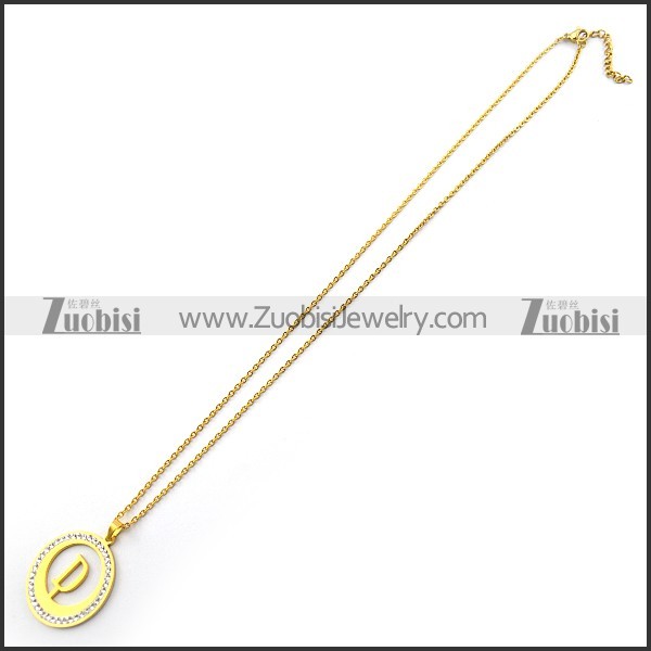 Initial D Charm Necklace n001693