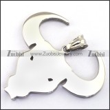 Stainless Steel Cattle Pendant p003251