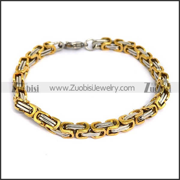 pleasant noncorrosive steel Stamping Bracelets -b000653