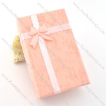 pink paper jewelry boxes for matching jewelry pa0011