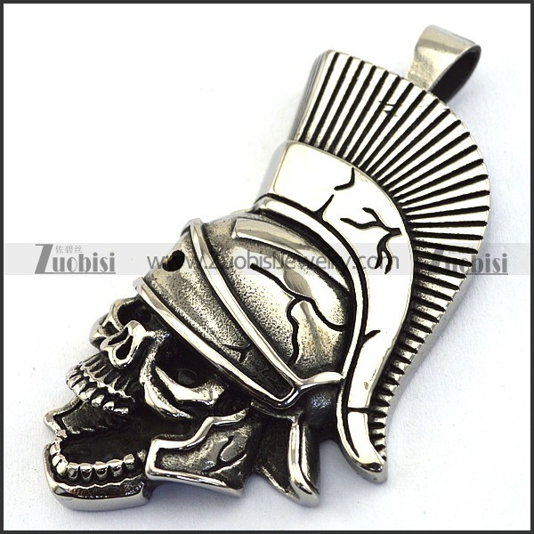 63MM Big Troy Warrior Pendant p003404
