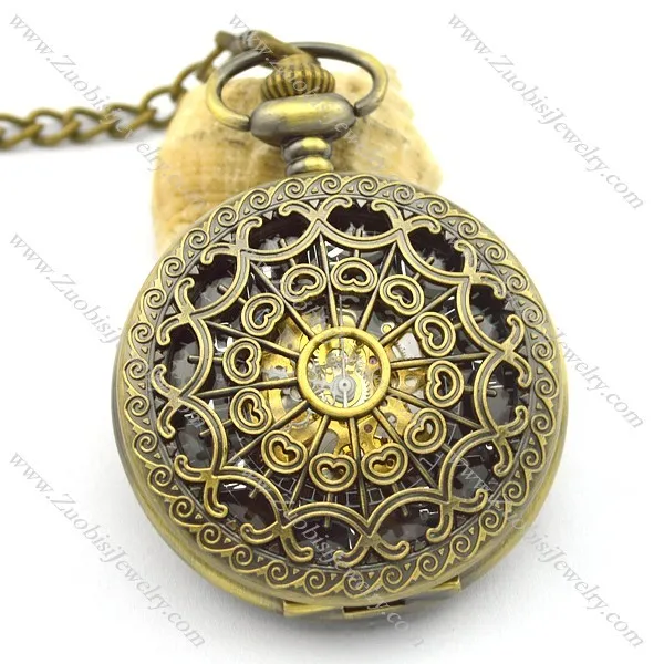 heart mechanical pocket watches for sale pw000408