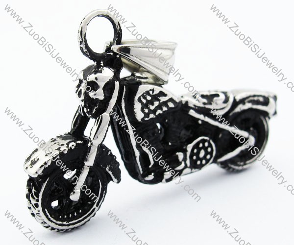 Stainless Steel Motor Bicycle Pendant - JP170183