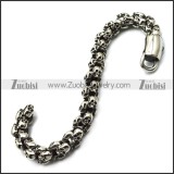 High Polishing Skull Bracelets b006992