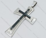 Stainless Steel Cross Pendant -JP050594