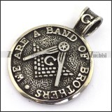 WE ARE A BAND OF BROTHERS Casting Pendant p002574