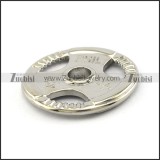 Shiny Silver Stainless Steel Steering Wheel p004882