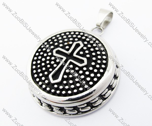 Stainless Steel Cross Pendant - JP370001
