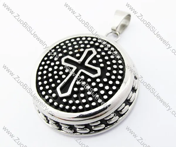 Stainless Steel Cross Pendant - JP370001