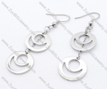 Sun and Moon Stainless Steel earring - JE050136