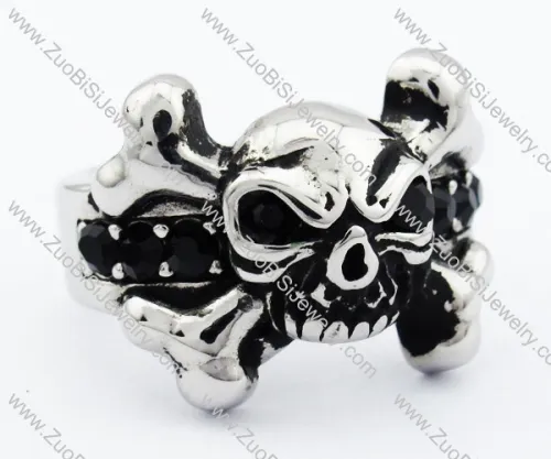 Stainless Steel skull Ring - JR090282